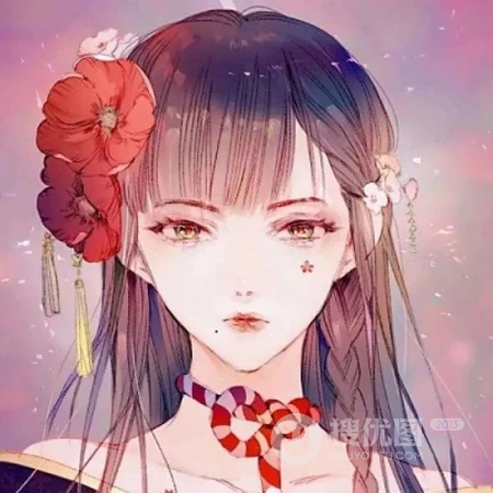动漫闺蜜头像两人，精选一对两张古风，动漫人物，学生，插画闺蜜头像图片