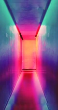 炫彩创意空间绘画和个性风景插画手机壁纸推荐