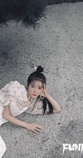 徐娇自创汉元素品牌复古风装扮杂志写真图片