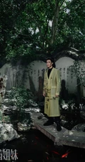 风度翩翩，玉树临风-潇洒美少年侯明昊帅气古装造型写真图片