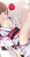 这里有大萘萘的神秘力量，气质二次元动漫女生插画美图图集欣赏