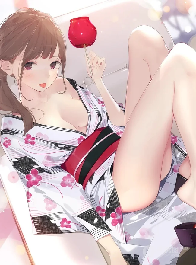 这里有大萘萘的神秘力量，气质二次元动漫女生插画美图图集欣赏