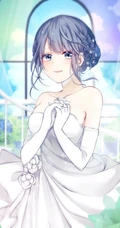 超美婚纱装，新娘装二次元动漫女生插画图片（p站画师作品）