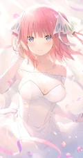 超美婚纱装，新娘装二次元动漫女生插画图片（p站画师作品）
