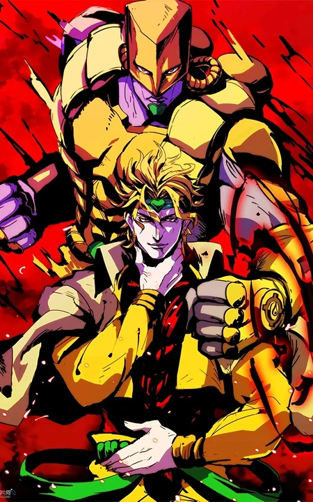 日本漫画《JOJO的奇妙冒险》精选动漫人物高清插画图片图集