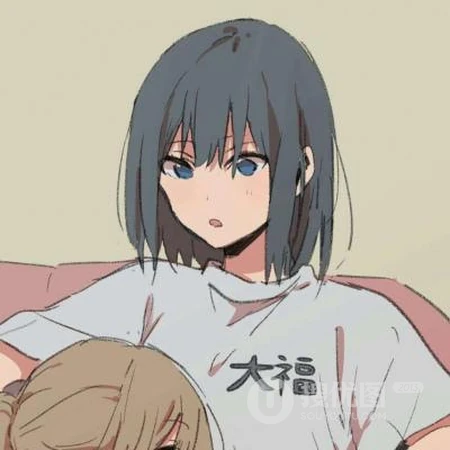 一人一张配对动漫女生闺蜜头像，可爱好看的学生制服装闺蜜两人头像图片