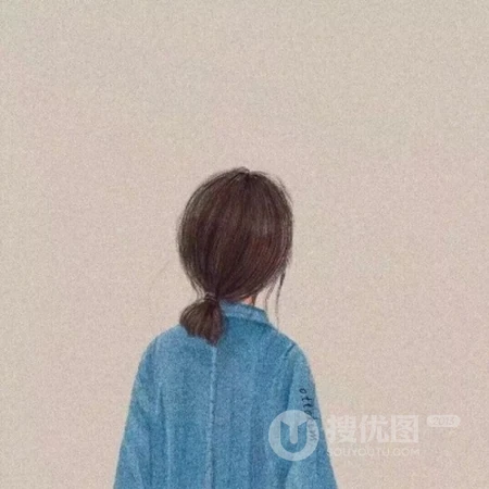 超好看的卡通动漫女生背影，2020时尚女生，女孩，女人唯美背影头像图片