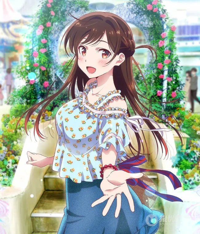 漫画改编动画作品《租借女友》高清动漫少女宣传图片