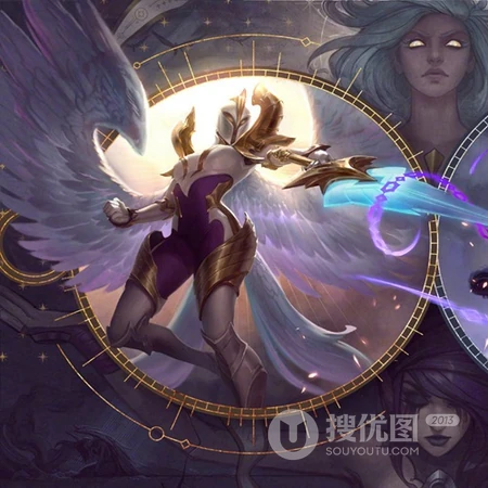 正义天使凯尔头像，LOL英雄联盟正义天使凯尔各皮肤人物头像图片
