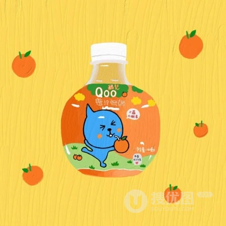 可爱的手绘卡通碳酸饮料，饮品头像图片