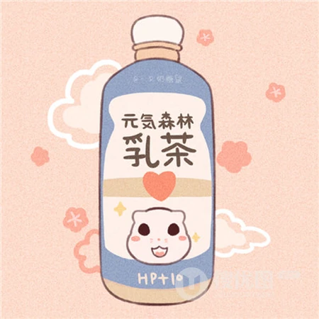可爱的手绘卡通碳酸饮料，饮品头像图片