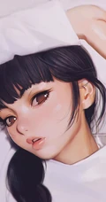 欧美风格的女超人等各式动漫女生插画手机壁纸