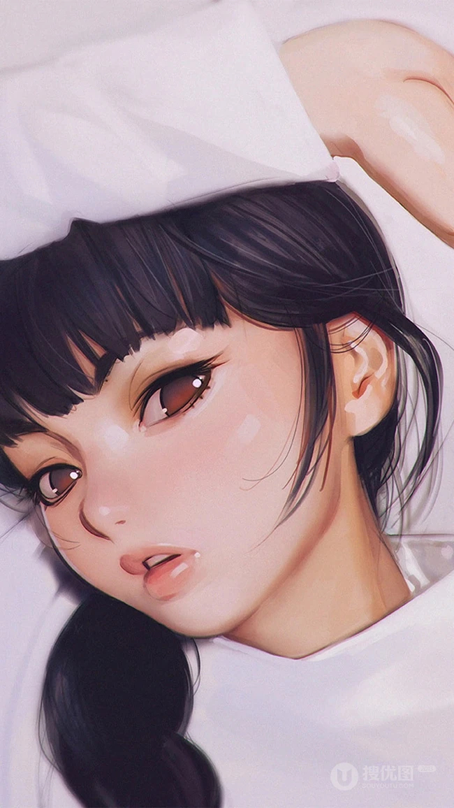 欧美风格的女超人等各式动漫女生插画手机壁纸