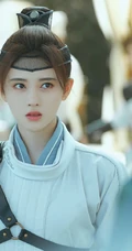 鞠婧祎图片，鞠婧祎《漂亮书生》高清唯美古装红衣剧照