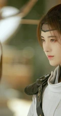 鞠婧祎图片，鞠婧祎《漂亮书生》高清唯美古装红衣剧照