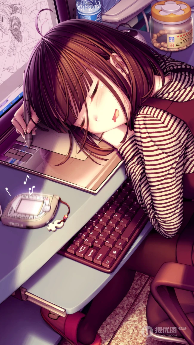 搜优图8月19日二次元动漫少女手机壁纸合集推荐