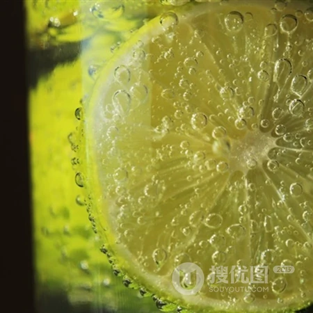 看起来就很酸的柠檬头像，酸味十足的切片柠檬个性清新头像图片