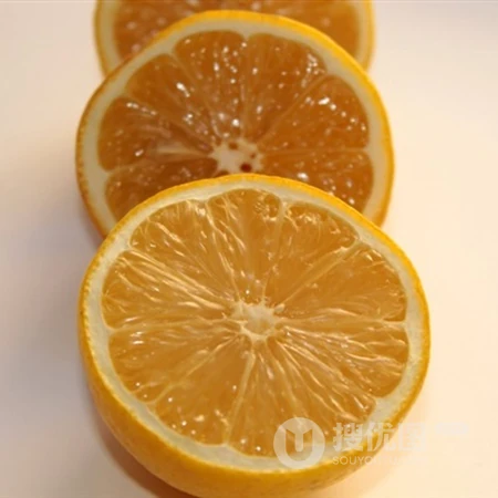看起来就很酸的柠檬头像，酸味十足的切片柠檬个性清新头像图片