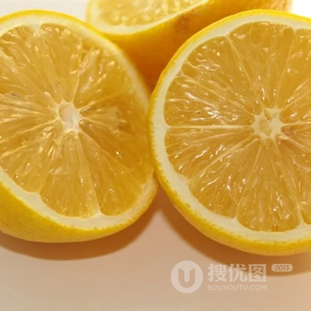 看起来就很酸的柠檬头像，酸味十足的切片柠檬个性清新头像图片