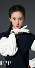 金晨唯美舞姿摆拍造型优雅动人写真图片