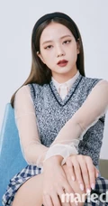 BLACKPINK女团成员金智秀时尚酷美杂志写真图片