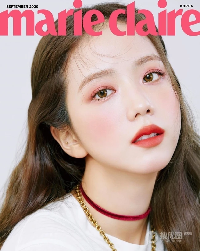 BLACKPINK女团成员金智秀时尚酷美杂志写真图片