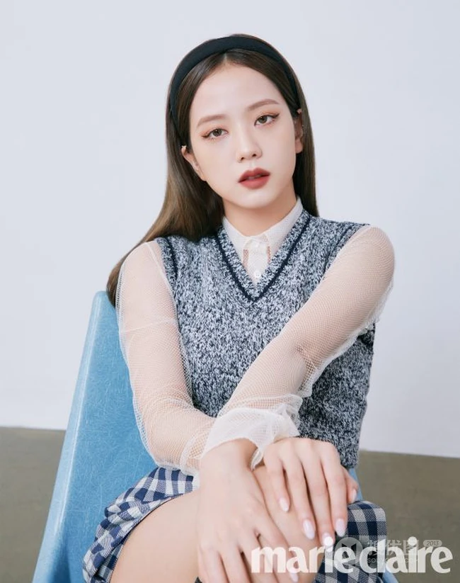 BLACKPINK女团成员金智秀时尚酷美杂志写真图片