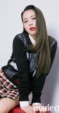 BLACKPINK女团成员金智秀时尚酷美杂志写真图片