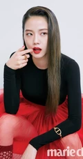 BLACKPINK女团成员金智秀时尚酷美杂志写真图片