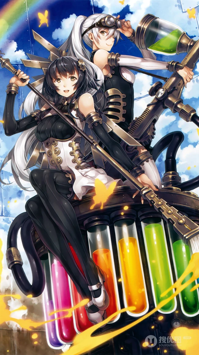 酷酷的动漫少女壁纸合集8月21日为您推荐