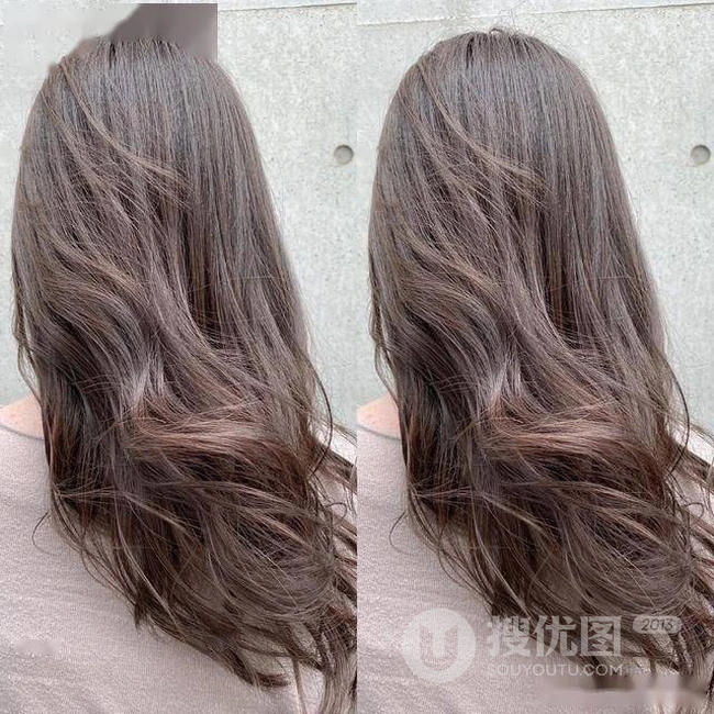 卷发烫一半，背面超好看的&ldquo;半头卷&rdquo;中长发女生卷发发型，发色参考图片 第17张