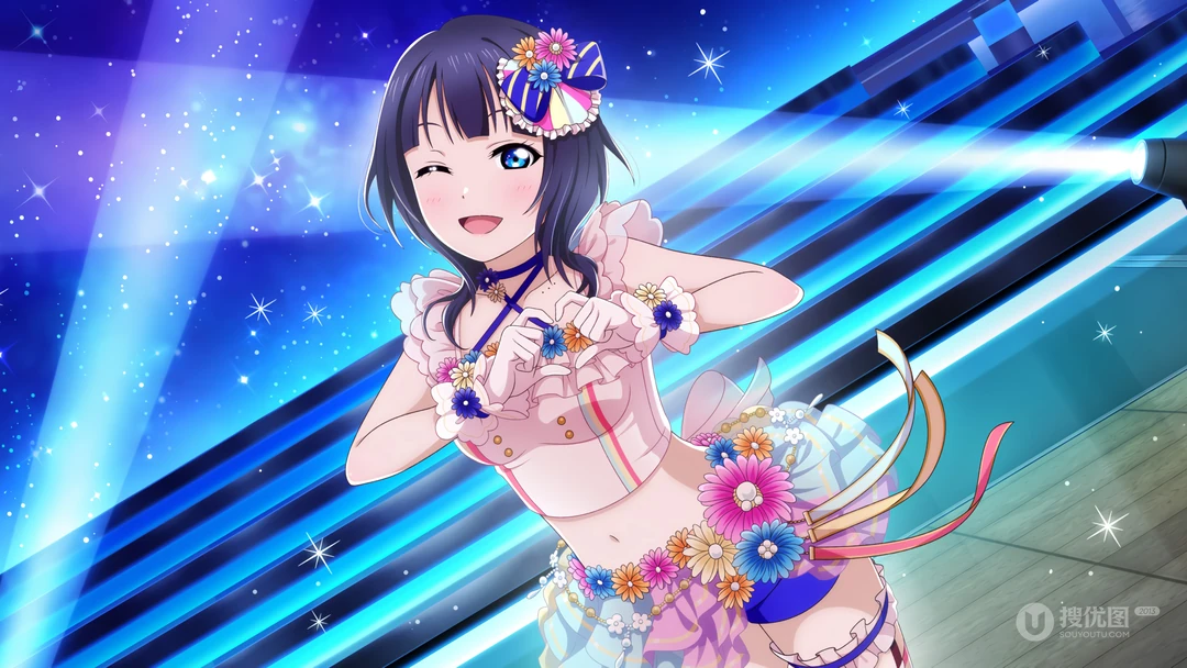 动漫&ldquo;爱情直播Love Live Series&rdquo;少女主角壁纸，慢慢少女心