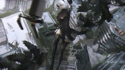 动漫专辑&ldquo;机械纪元&rdquo;系列人物插画壁纸第0921推荐