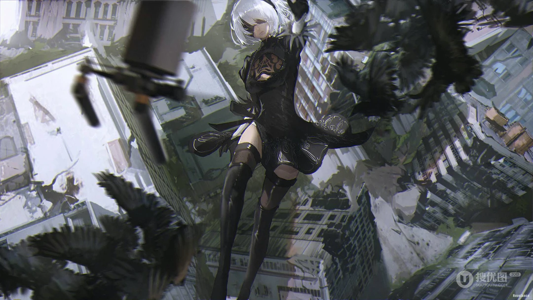 动漫专辑&ldquo;机械纪元&rdquo;系列人物插画壁纸第0921推荐