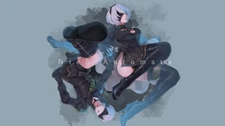 机械纪元系列人像插画第9月17日套图桌面壁纸推荐