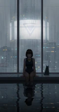 新加坡插画大师GUWEIZ城市女孩插画专辑超清4K屏幕手机壁纸