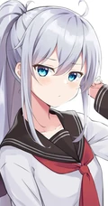 二次元可爱系阳光动感少女精选高清插画图片