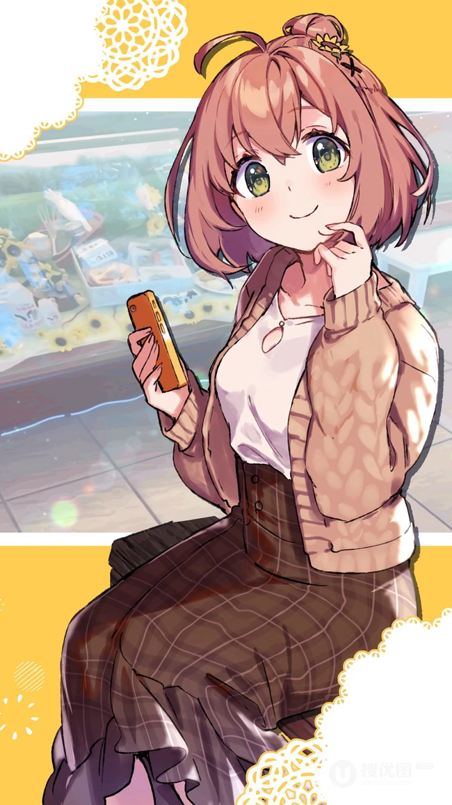 不同的风格，一样的朝气，精选动漫少女高清插画图集
