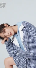女生邢菲多款不同风格穿着时尚个性杂志写真图片
