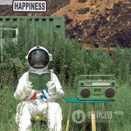 穿宇航服的人，航天员，和狗狗等暗黑风格个性梦想QQ头像图片