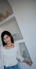 女生歌手李子璇俏皮可爱居家生活照