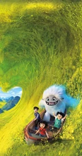 3D动画电影&ldquo;雪人奇缘&rdquo;剧照插画手机壁纸，白绒绒的雪人好萌