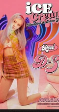 BLACKPINK四美成员化身甜甜粉系少女，为新曲《Ice Cream》做宣传