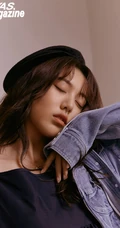 四川女生歌手，演员刘人语&ldquo;突破自我&rdquo;主题杂志写真图片