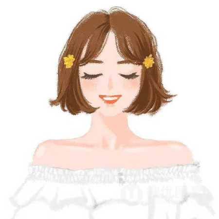 2020好看的小清新风格女生头像，不同个性女生人物插画手绘像素头像图片