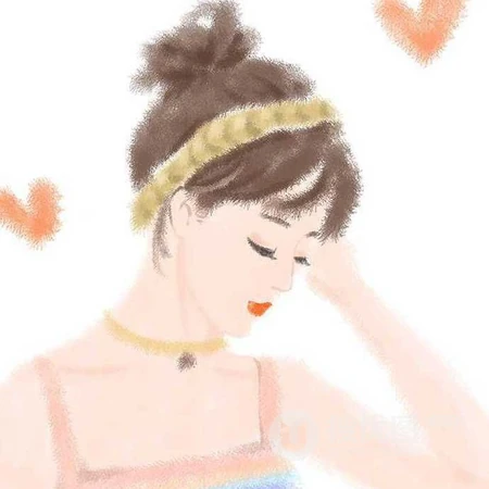 2020好看的小清新风格女生头像，不同个性女生人物插画手绘像素头像图片