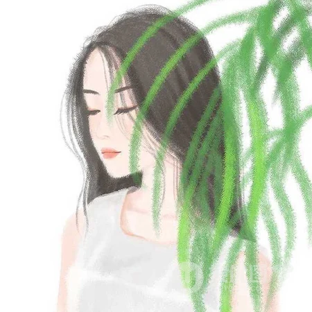 2020好看的小清新风格女生头像，不同个性女生人物插画手绘像素头像图片