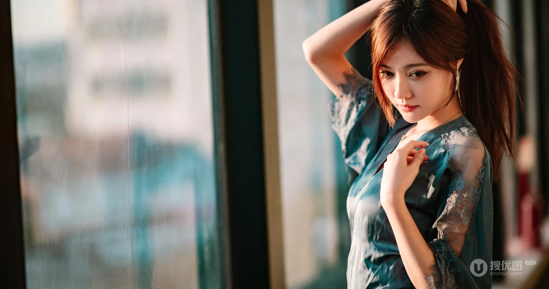 很清纯的长发亚洲美女超清4k桌面壁纸免费下载