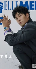 秦昊多套帅气秋装服饰穿着杂志写真，完美诠释高级质感男人味