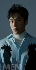 秦昊多套帅气秋装服饰穿着杂志写真，完美诠释高级质感男人味